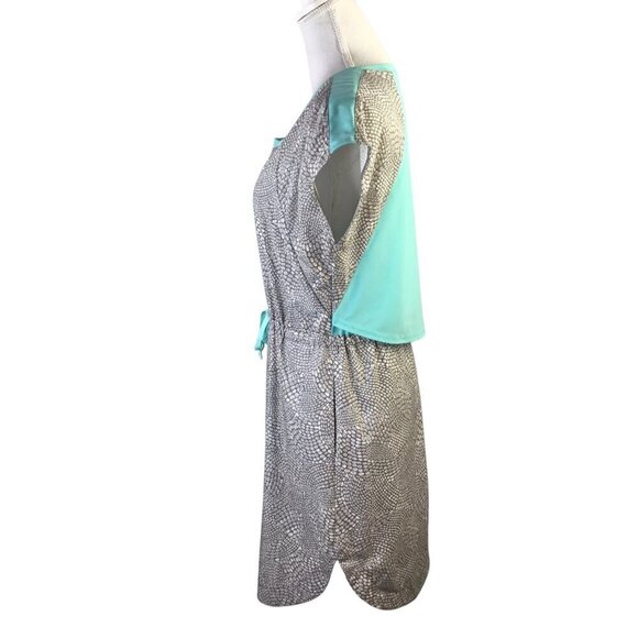 Title nine Dresses & Skirts - Title Nine Nimblene Athletic Dress Zip Pocket Golf Sz Medium Stretch Pebble Gray